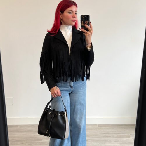 Chaqueta de Ante con Flecos