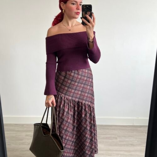 Saya Larga de Cuadros