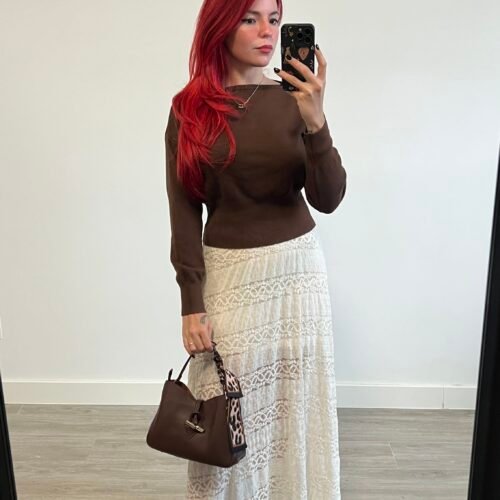 Saya Larga de Encaje