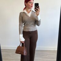 Jersey de Brillo con Camisa