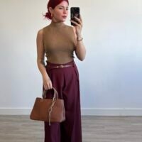 Top de Punto Cuello Alto