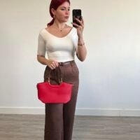 Top Color Entero Cuello Ojal