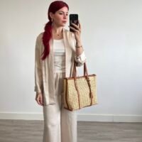 Conjunto de Pantalón y Kimono de Satine