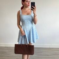 Vestido Corto Corte Princesa