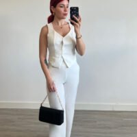 Conjunto Chaleco y Pantalón sin Fajín