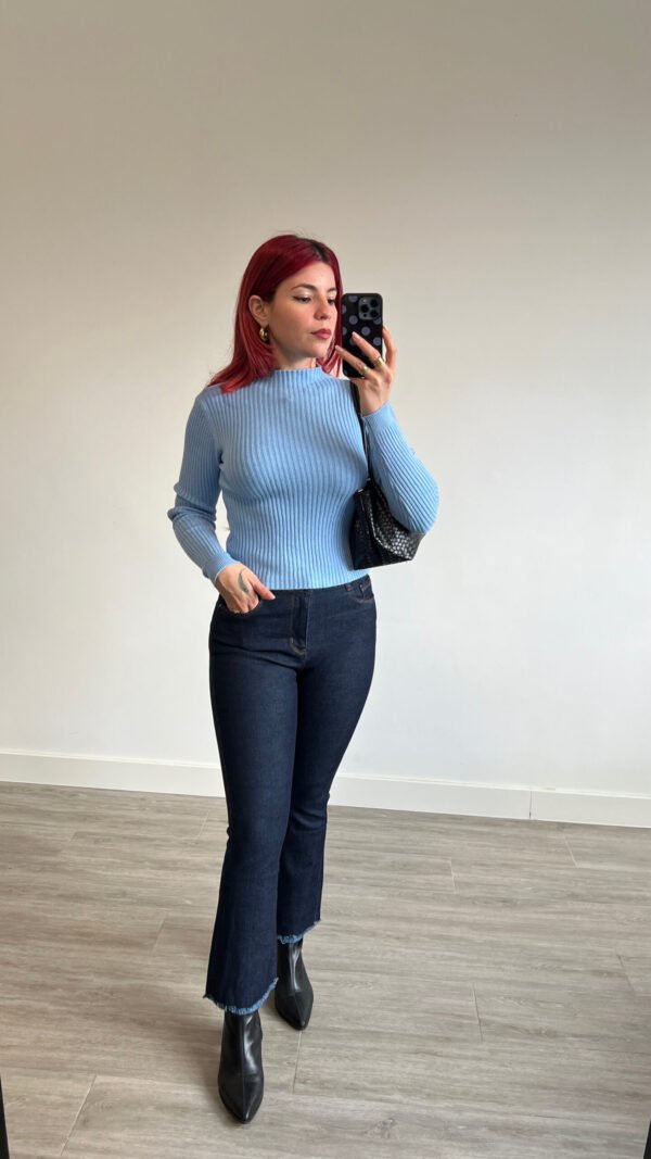 Jean Flare Mezclilla Oscura