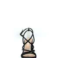 Tacón de Tiras Negras