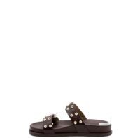 Sandalias Chocolate con Remache