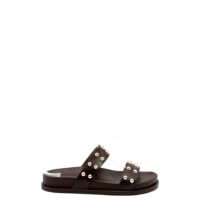 Sandalias Chocolate con Remache