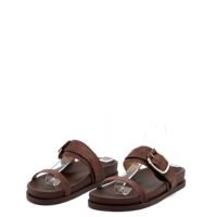 Sandalia Dos Tiras Chocolate