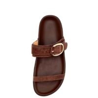 Sandalia Dos Tiras Chocolate