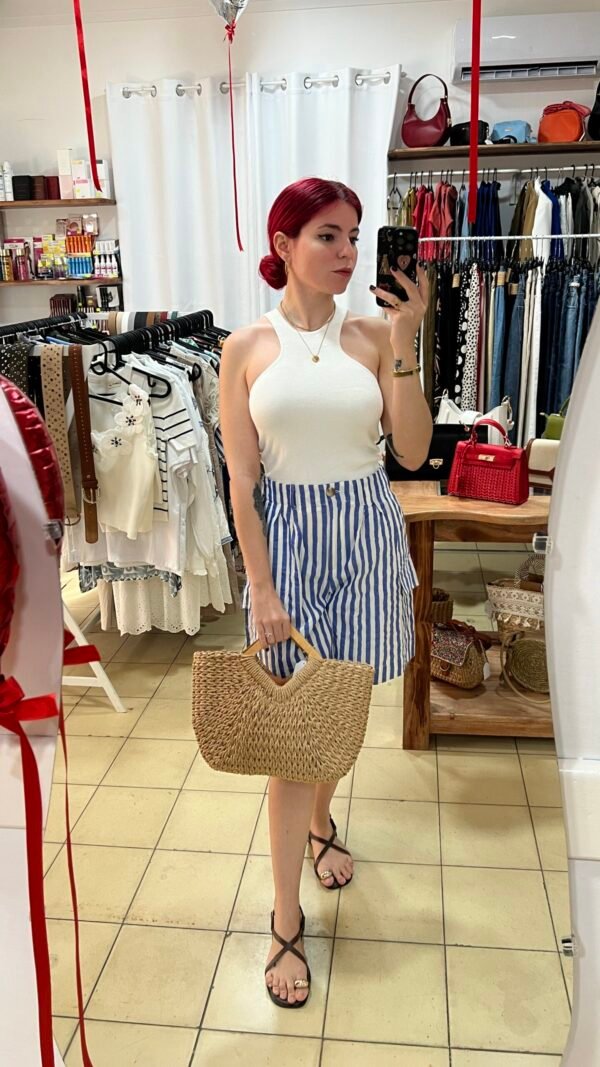 Short Cargo de Rayas