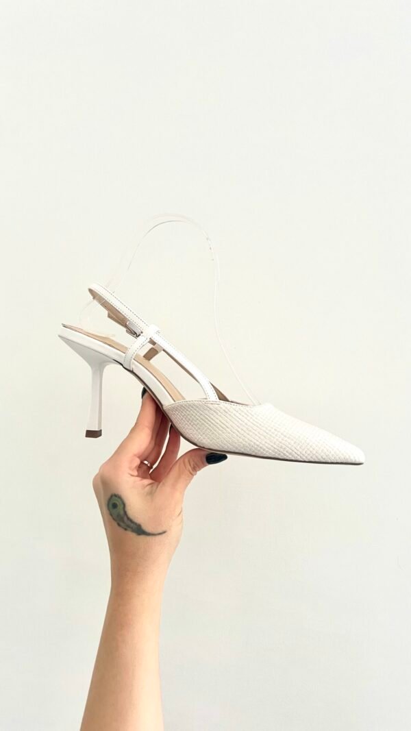 Puntifinos Blancos Tacón Alto