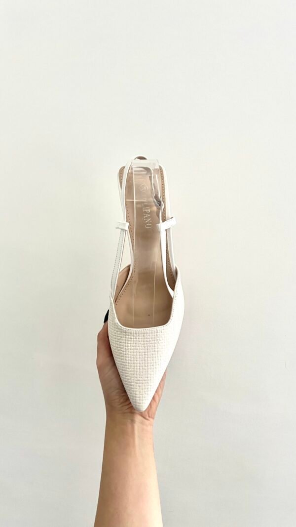 Puntifinos Blancos Tacón Alto