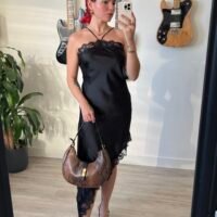 Vestido Largo Lencero Asimétrico