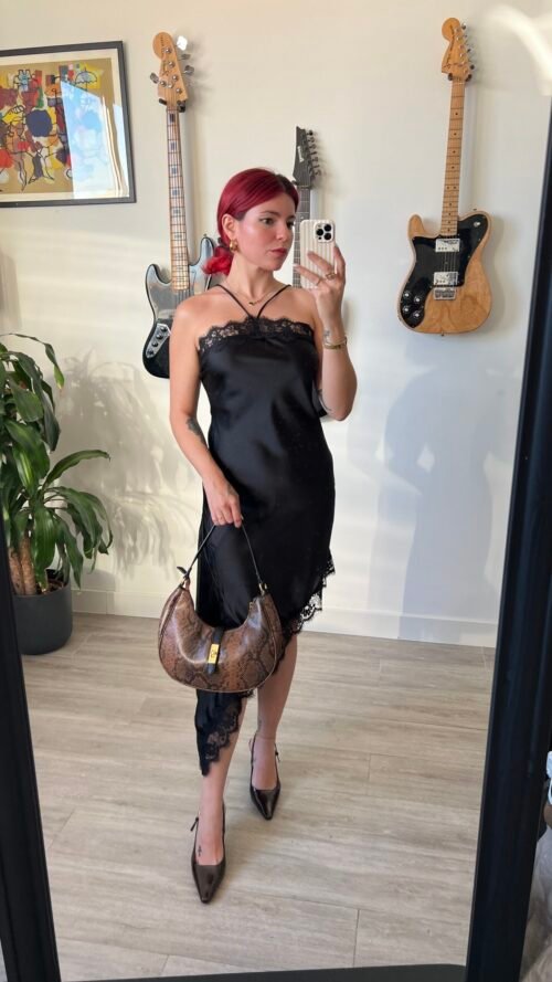 Vestido Largo Lencero Asimétrico