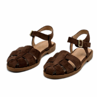 Sandalias Cangrejeras Chocolate