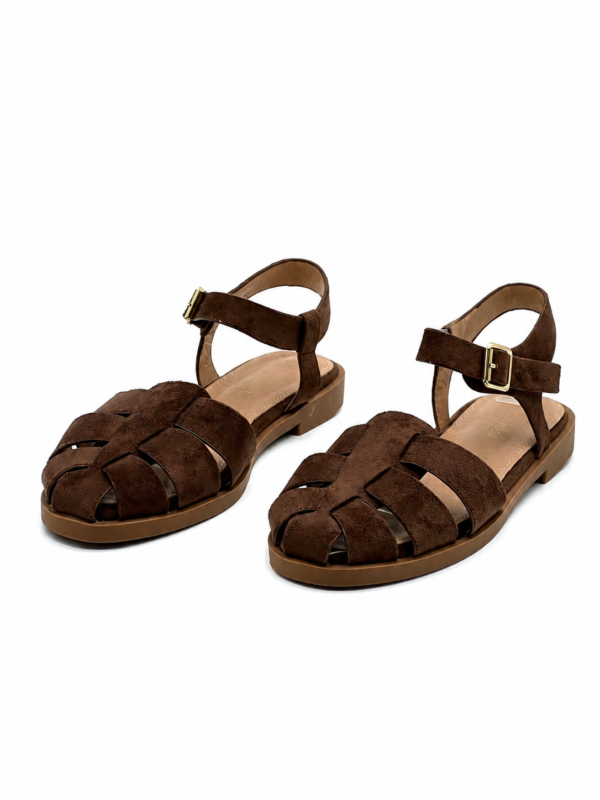 Sandalias Cangrejeras Chocolate