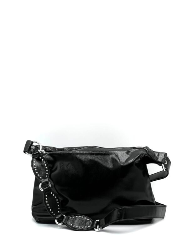 Bandolera Negra Asa con Remaches