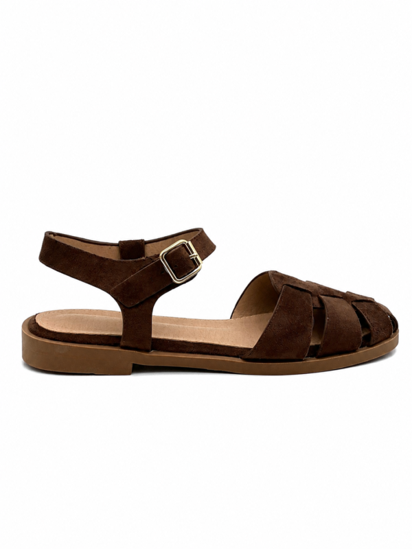 Sandalias Cangrejeras Chocolate