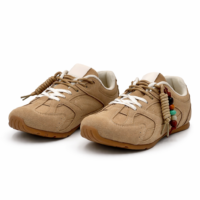 Tenis Color Beige con Abalorio