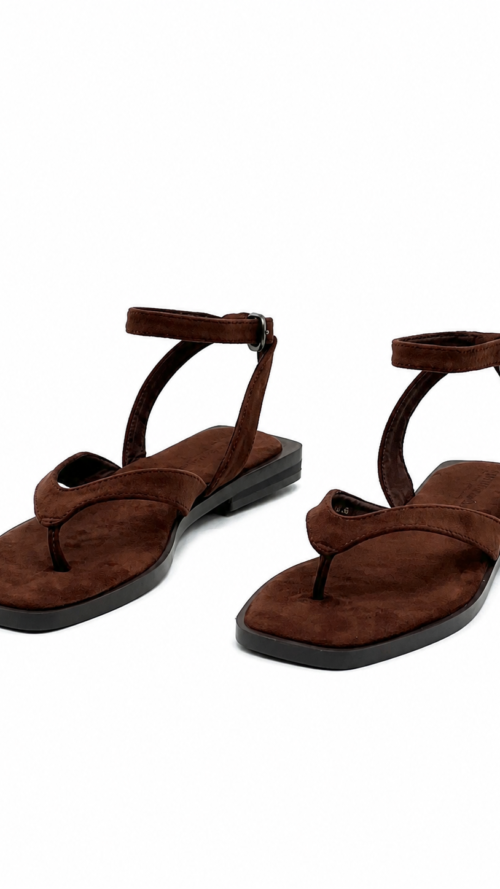 E395403D-2205-4EA5-8DBC-AB7401AF1843 Sandalias Cogidas al Tobillo Chocolate