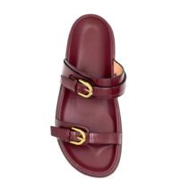Sandalias Color Burdeos