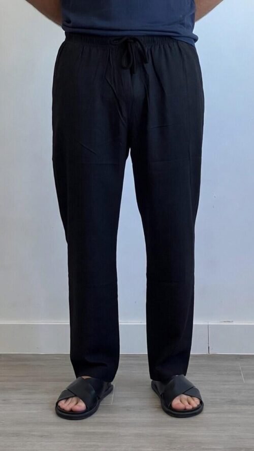 Pantalón Negro con Cordón
