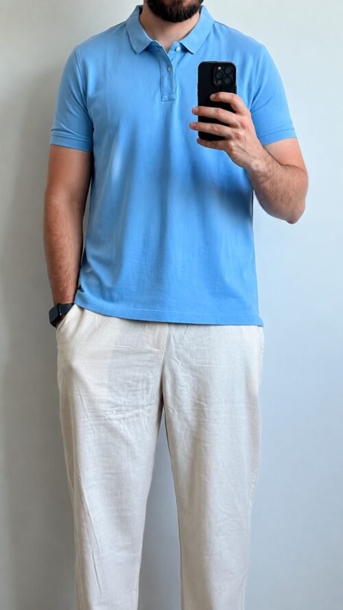 Polo Azul Claro