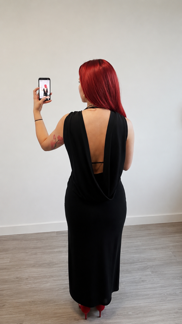 Vestido Espalda al Aire ZARA