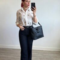 Camisa Estampado Palmeras