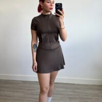 Conjunto Saya y Top Manga Corta