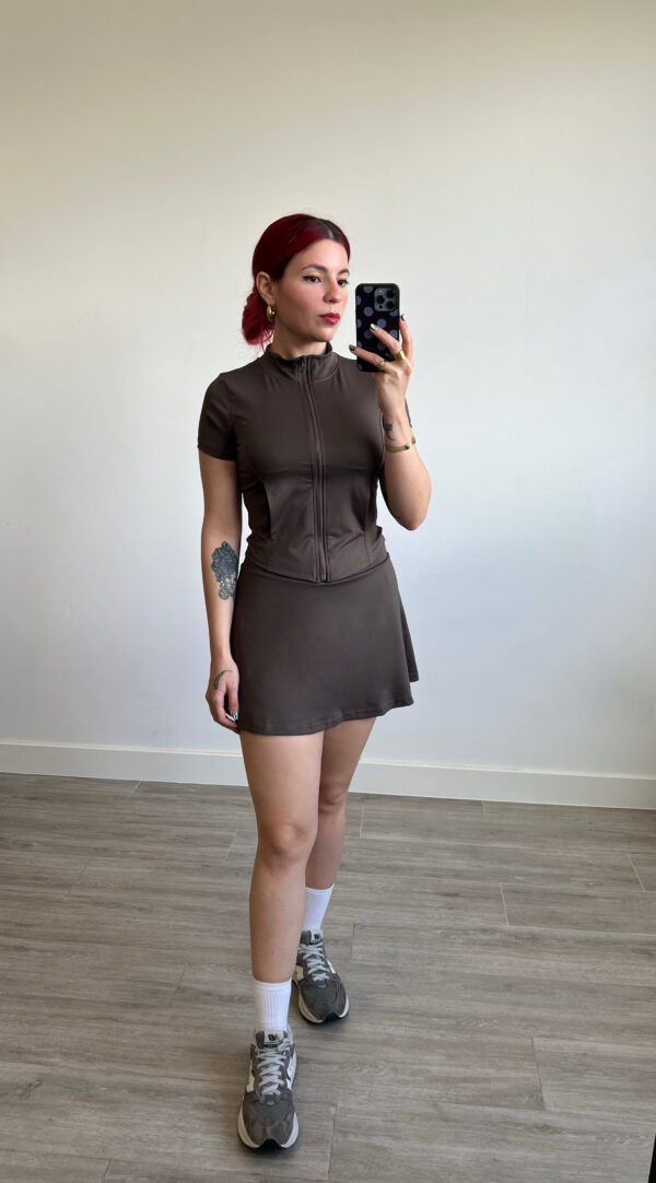 Conjunto Saya y Top Manga Corta