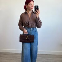 Camisa Crop Anudada Delante