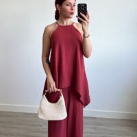 Mono con Sobreblusa de Tirantes