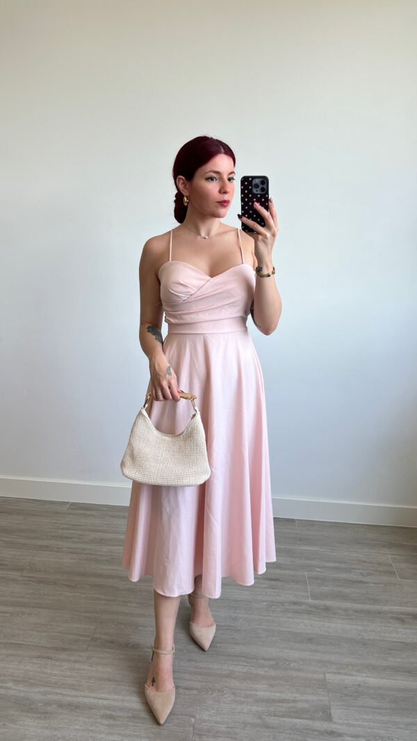 Vestido Entrelazado de Tirantes
