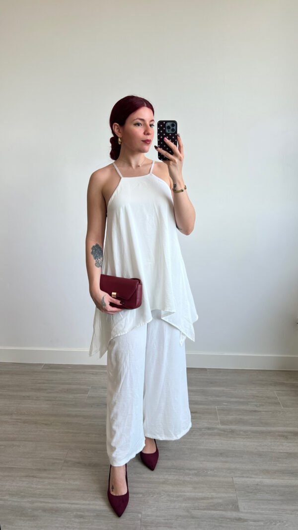 Mono con Sobreblusa de Tirantes