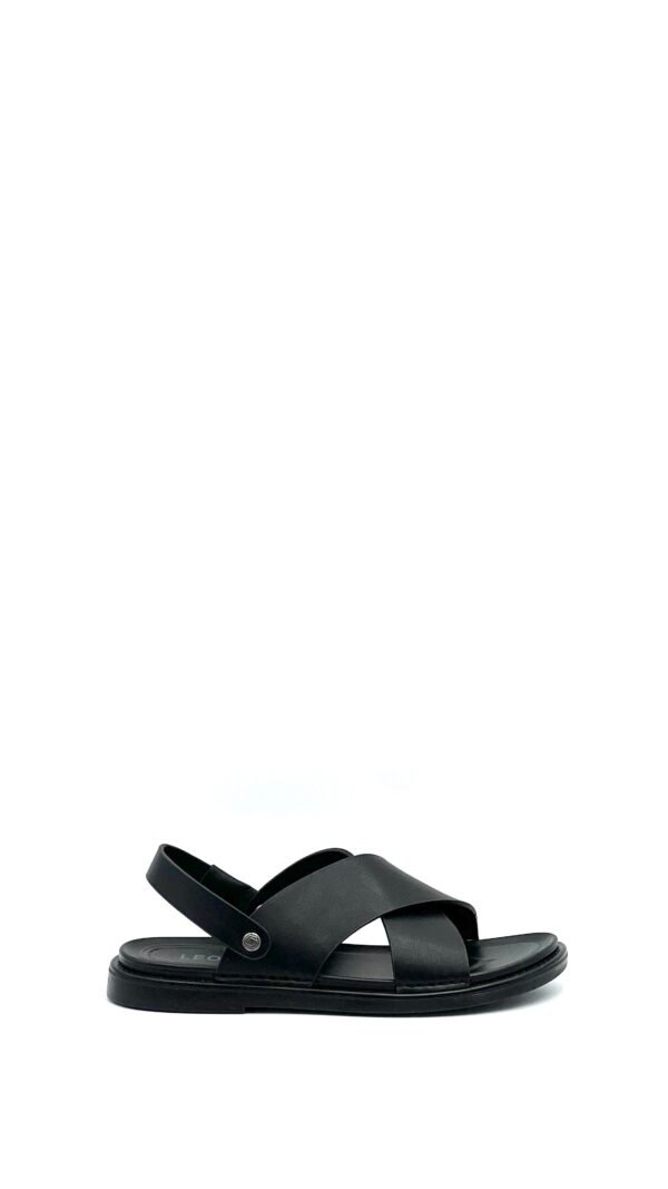 Sandalias Cruzadas Negras