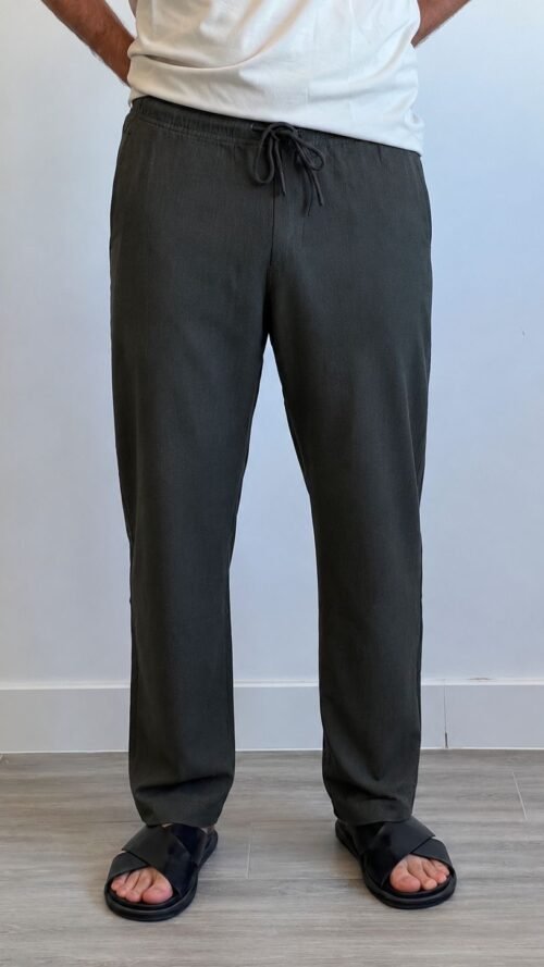 Pantalón Verde con Cordón