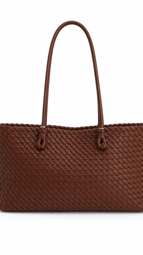Cartera Rectangular Tejida