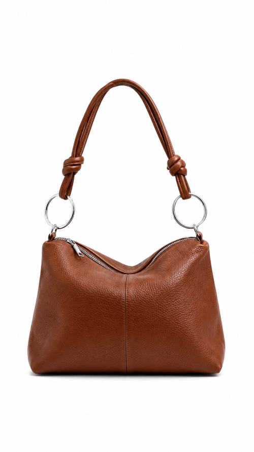 7B67E794-2838-4A03-9857-8250E07905AF Cartera con Argollas Plateadas