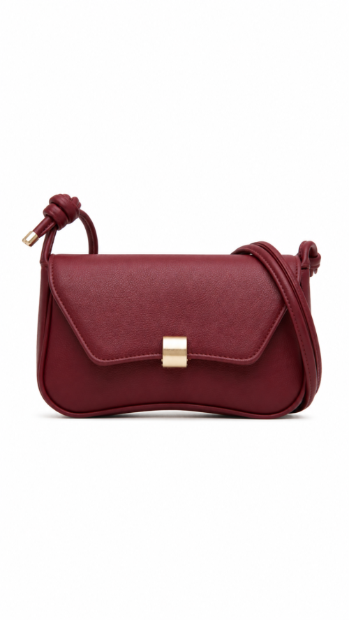 Cartera Pequeña Rojo Vino