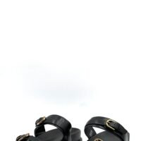 Sandalias Dos Tiras Negras