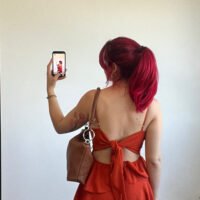 Vestido de Tirantes Saya Vuelos Espalda Afuera