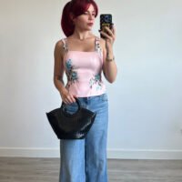 Top Estampado Flores