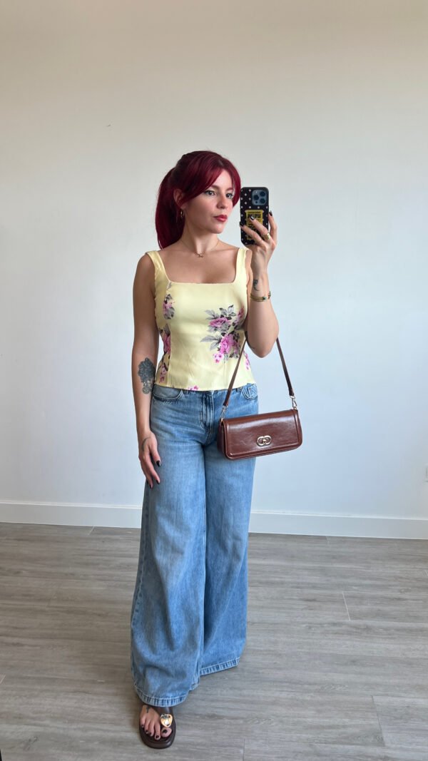 Top Estampado Flores