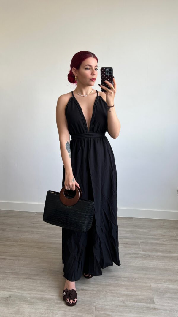 Vestido de Tirantes con Trenzas
