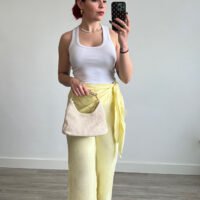 Pantalón con Pañuelo en la Cintura