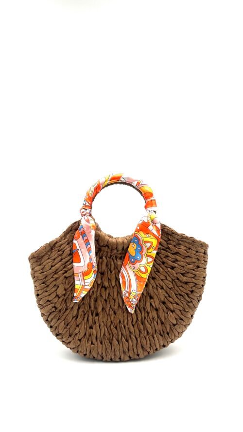IMG_7307 Cartera de Rafia con Pañuelo