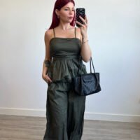 Conjunto de Pantalón y Blusa Bombacho
